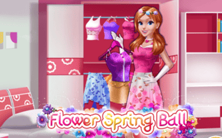 Flower Spring Ball game cover