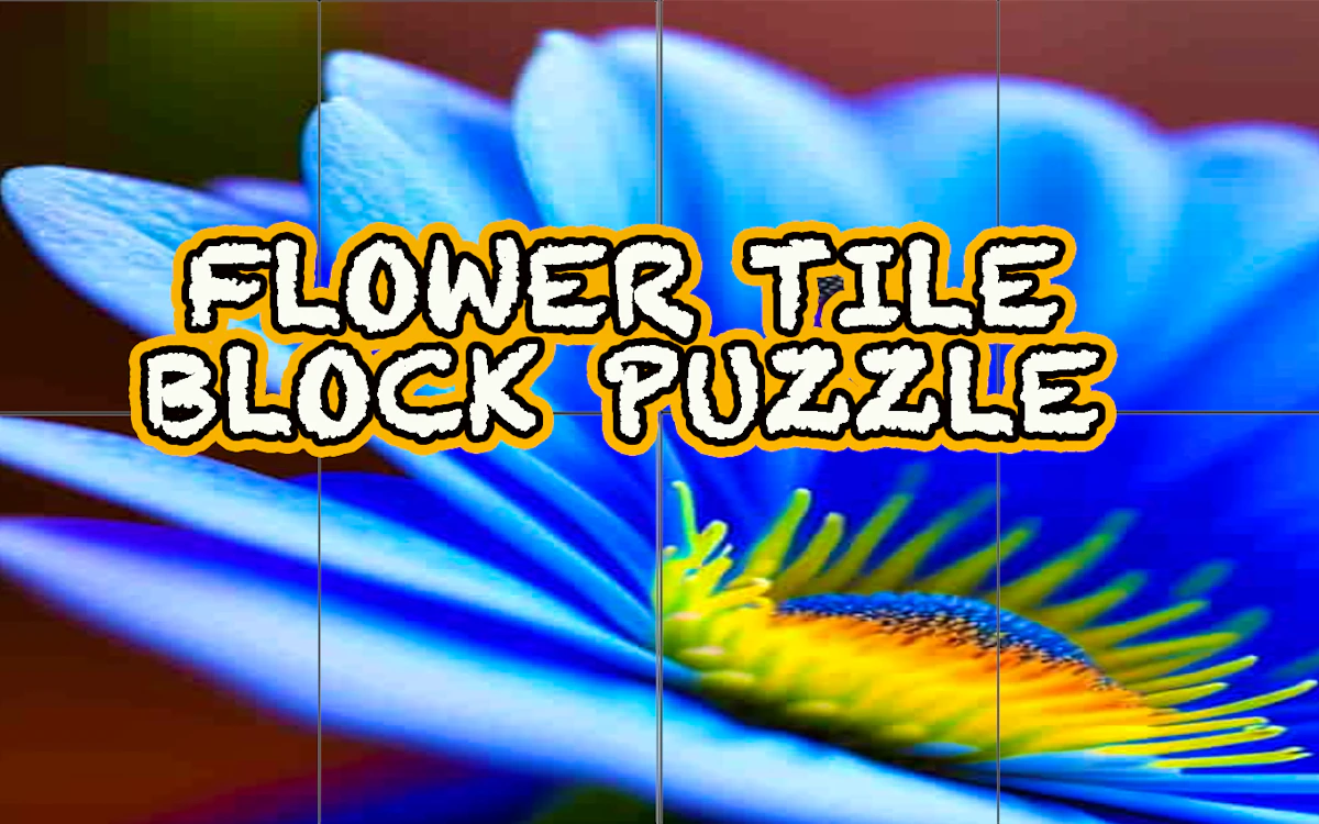 Play Flower Tile Block Puzzle — free online Brain game
