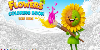 Flowers Coloring Book for Kids thumbnail