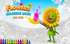 Flowers Coloring Book for Kids