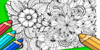 Flowers Coloring Game for Adults thumbnail