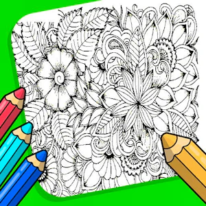 Laro ng Pangkulay ng Bulaklak para sa Matatanda Thumbnail