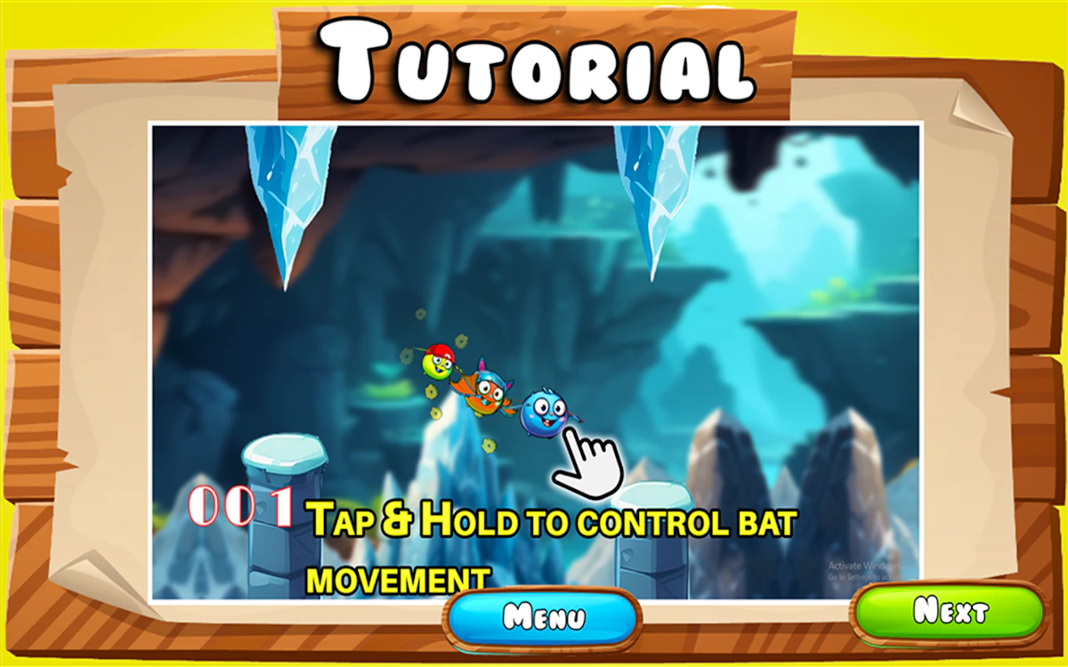 Play Fluttering Bats — free online Casual game