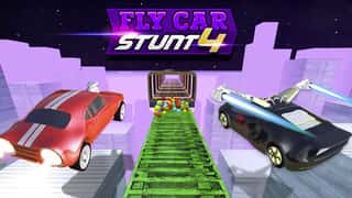 Fly Car Stunt 4 game cover