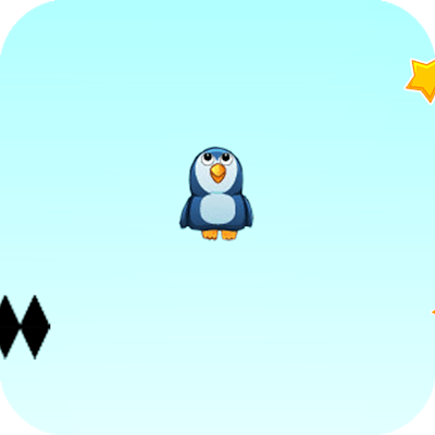 Fly Penguin By Gamepix