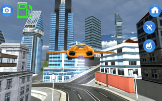 Flying Car Driving Simulator game cover