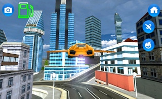 Flying Car Driving Simulator game cover