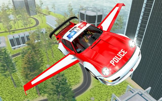 Flying Car Game Police Games