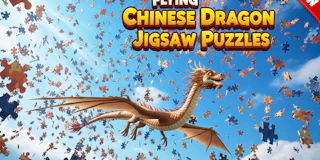 Flying Chinese Dragon Jigsaw Puzzles thumbnail