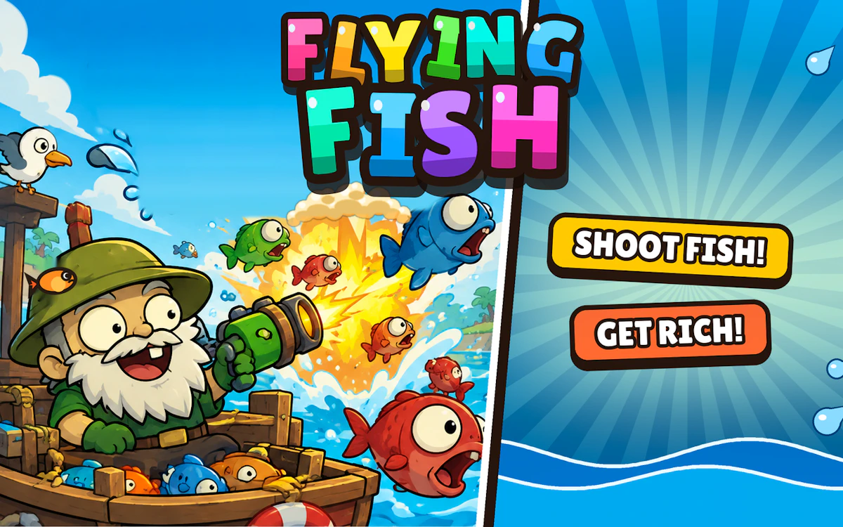 Flying Fish 🕹️ Play Now on GamePix