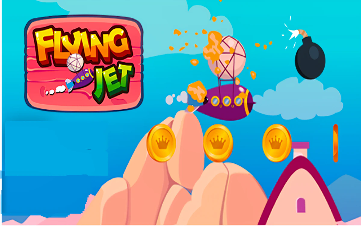 Play Flying Jet — free online Casual game