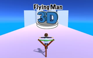 Flying Man 3d game cover