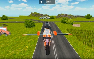 Flying Motorbike Driving Simulator