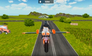 Flying Motorbike Driving Simulator