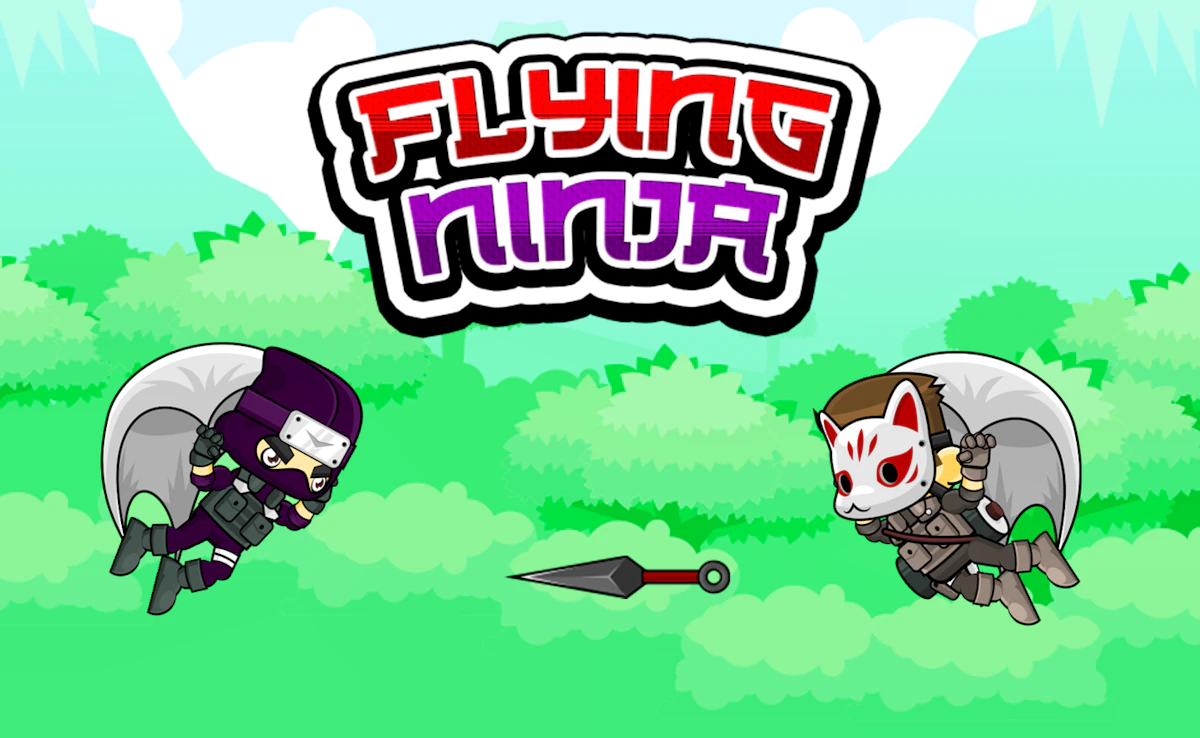 Play Flying Ninja — free online Arcade game