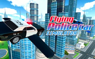 Flying Police Car Simulator