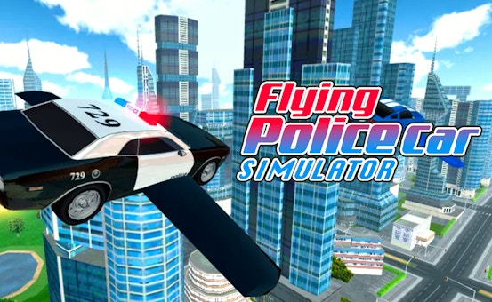 Flying Police Car Simulator 🕹️ Play Now on GamePix