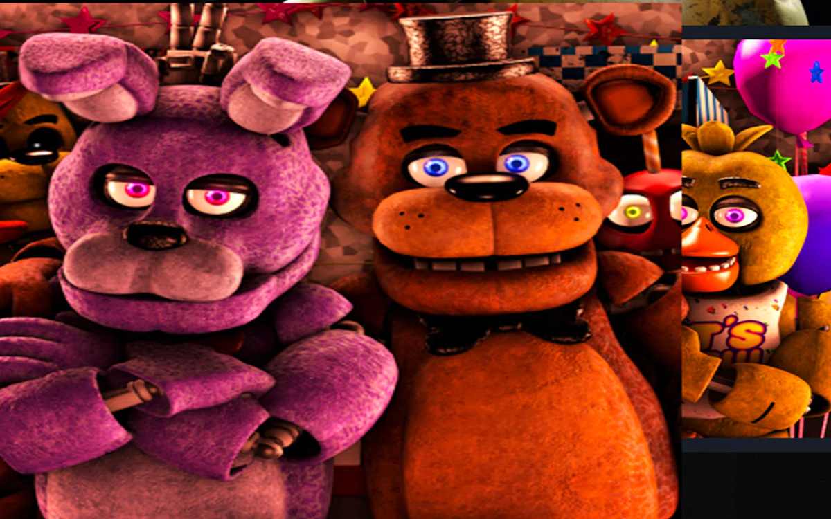 Play FNAF Freddy Sliding Puzzle — free online Action game