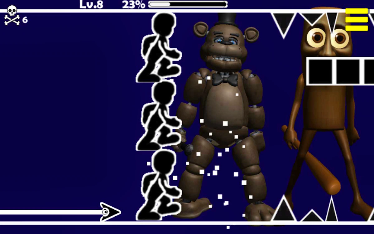 Play Freddy FNAF Space Waves — free online Action game