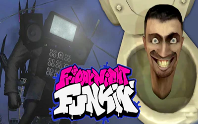 FNF Skibidi Toilet Dance Party cover art