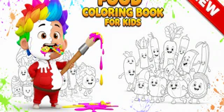 Food Coloring Book for Kids thumbnail