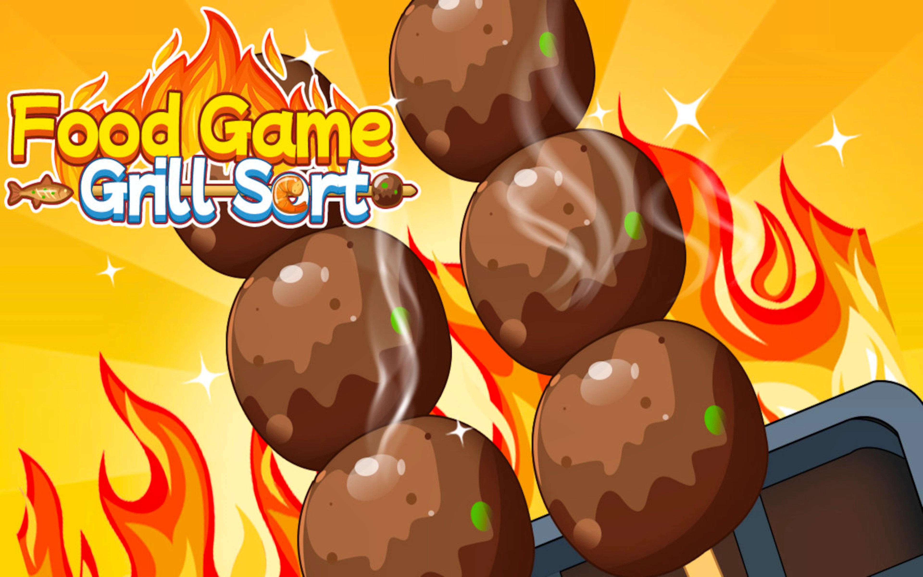 Food Game - Grill Sort