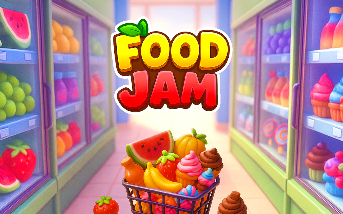 Play Food Jam — free online Match 3 game