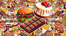 美食合并：赚取10万！ (Food Merger Earn 100k!)