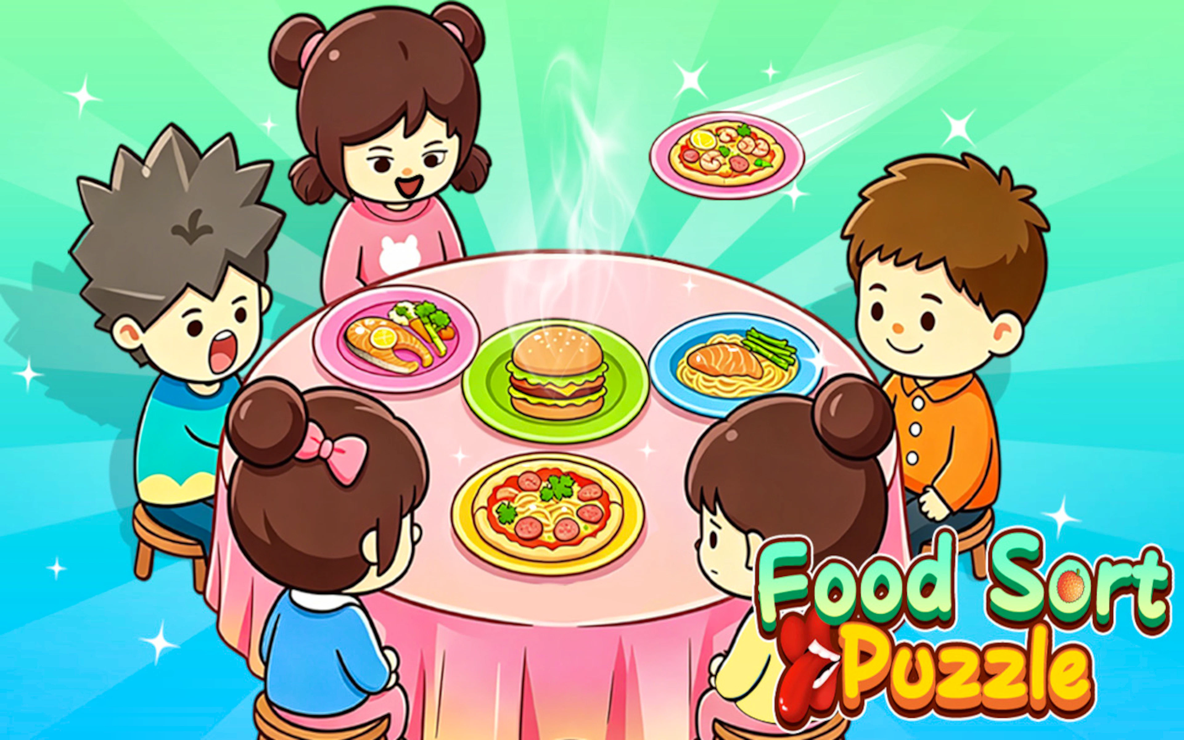 Food Sort Puzzle