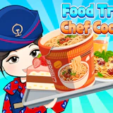 Food Truck Chef Cooking