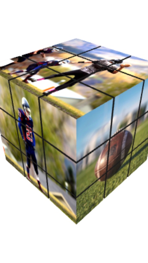 Football Cube Puzzle