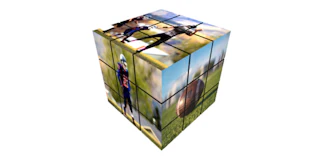 Football Cube Puzzle thumbnail