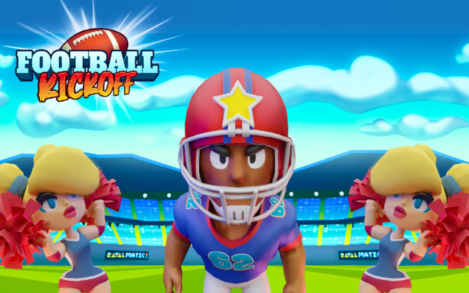 Football Kickoff — free online sports game on Glaze Games