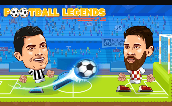⚽ Football Legends Game New Record ⚽ Gameplay poki.com 