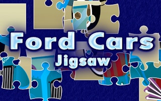 Ford Cars Jigsaw game cover