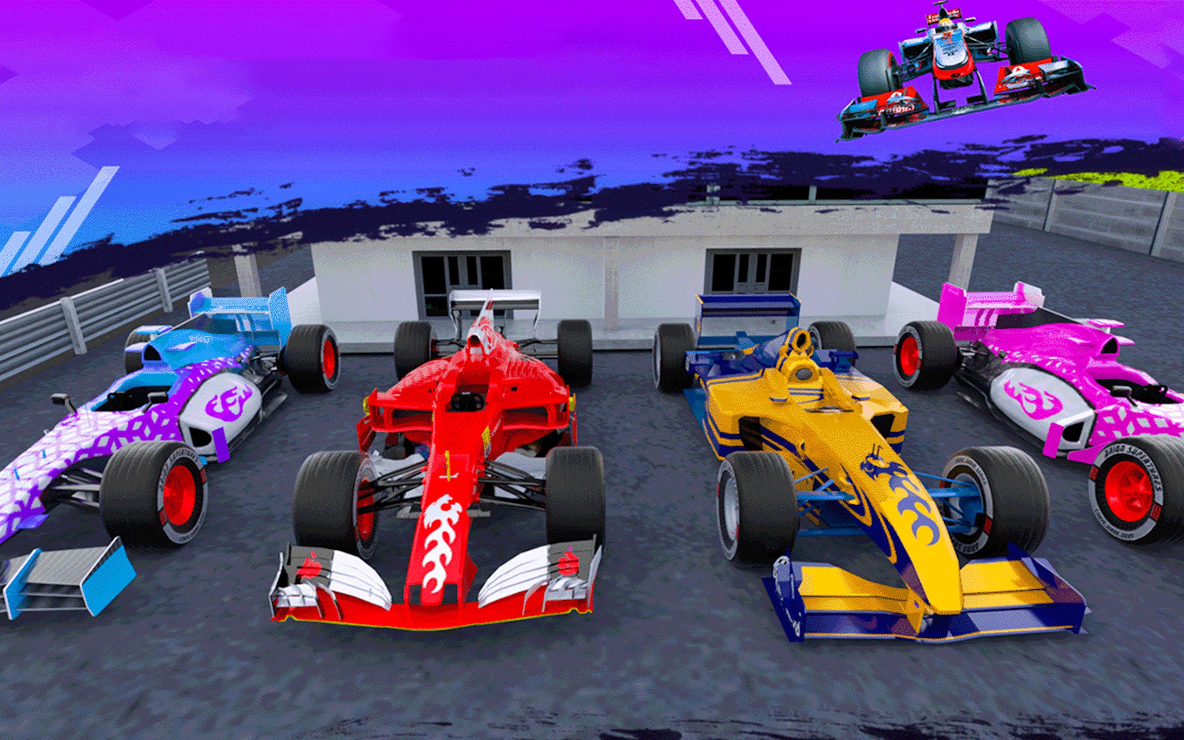Formula Car Racing Game