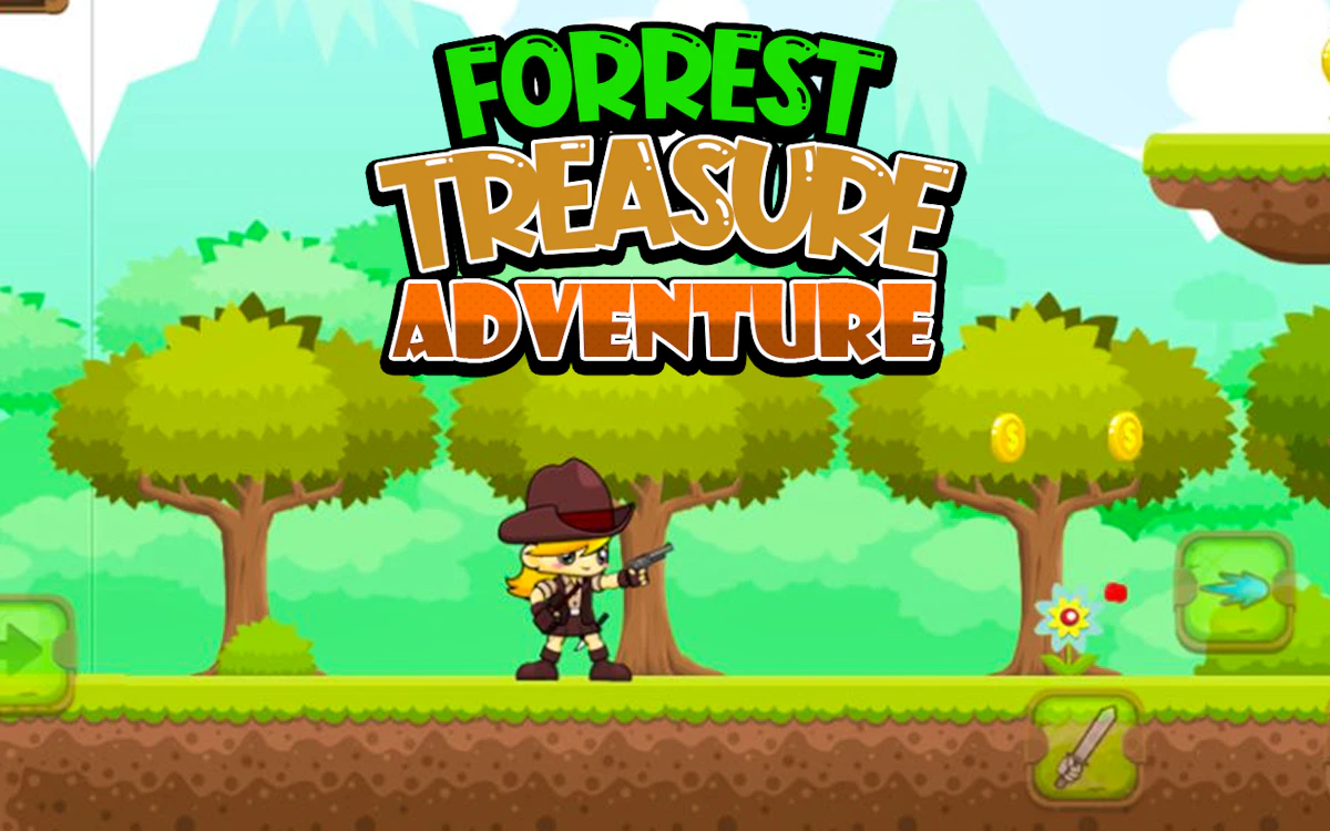 Play Forrest Treasure Adventure — free online Arcade game