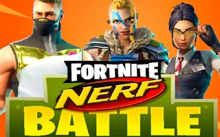 Fortnite Nerf Battle game cover