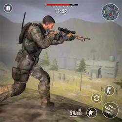 FPS Sniper Shooting: Production Facility