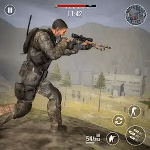 FPS Sniper Shooting: Production Facility