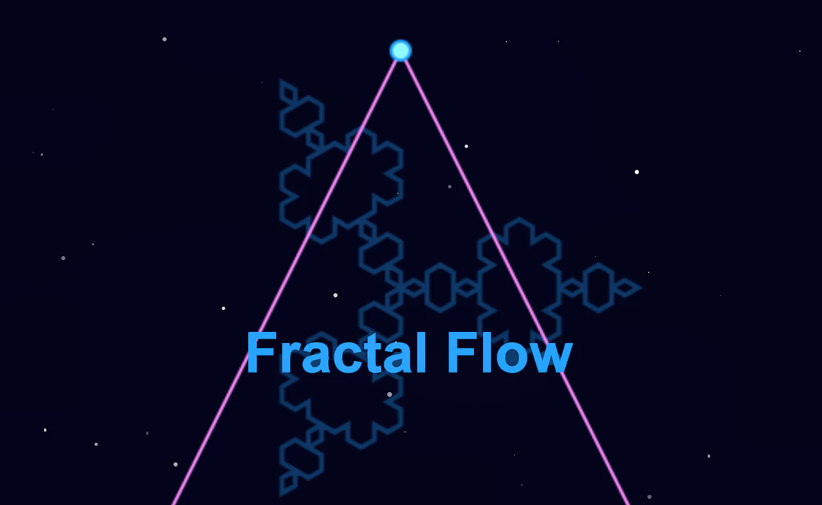 Play Fractal Flow Cosmic Geometry — free online Casual game