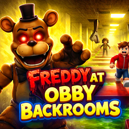 Freddy at Obby Backrooms game thumbnail