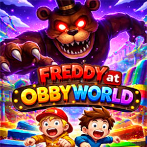 Freddy at Obby World Thumbnail
