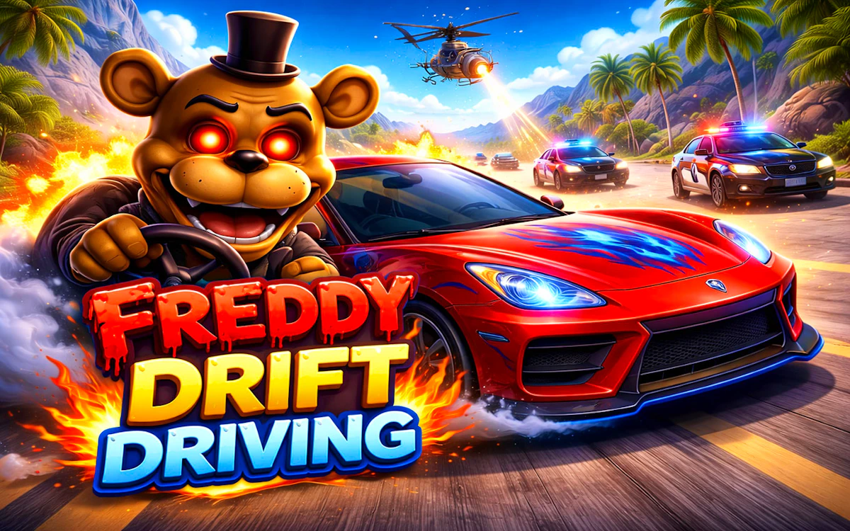Play Freddy Drift Driving — free online Car game