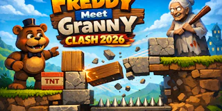Freddy Meet Granny Clash 2026 thumbnail