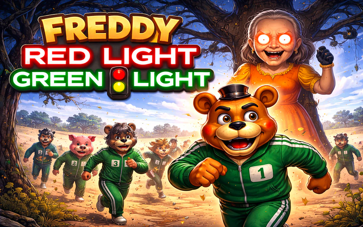 Play Freddy Red Light Green Light — free online Shooter game
