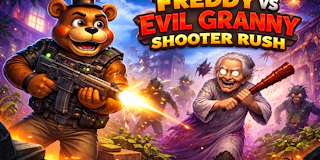 Freddy vs Evil Granny Shooter Rush thumbnail