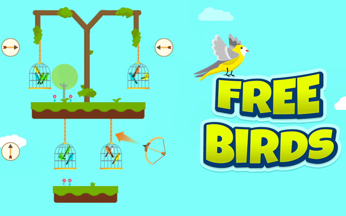 Play Free Birds — free online Archery game