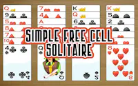 Simple Free Cell Solitaire