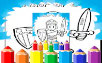 Páginas para Colorear Gratis de la Armadura de Dios